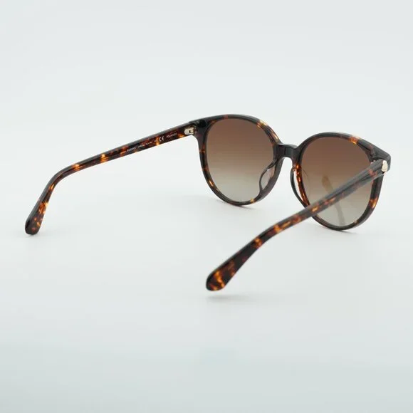 Kate Spade ELIZA/F/S 0086 LA Sunglasses Havana Round Frame, Polarized Lenses